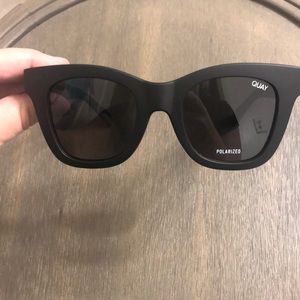 Quay After Hours Polarized Matte Black Sunglasses
